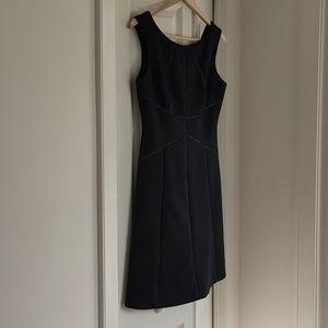 Calvin Klein size 10 a-line navy dress